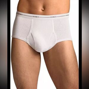 Hanes Men's Comfort Soft Briefs Comfort Flex Waistband 8/PK Size 3XL White